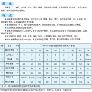 CWD電熱熱水鍋爐